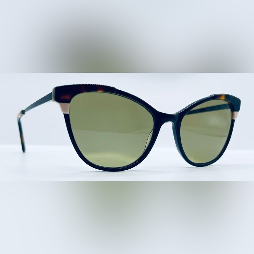 Wittnauer INES Black Oval Cat-Eye Sunglasses Frames Only